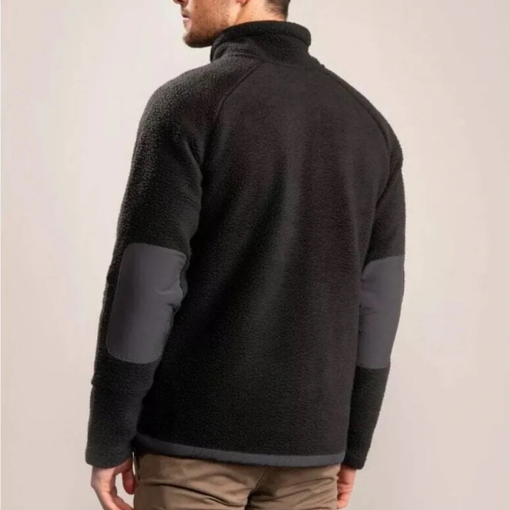 The North Face Cragmont Full Zip Fleece‎ Black Jacket Size L